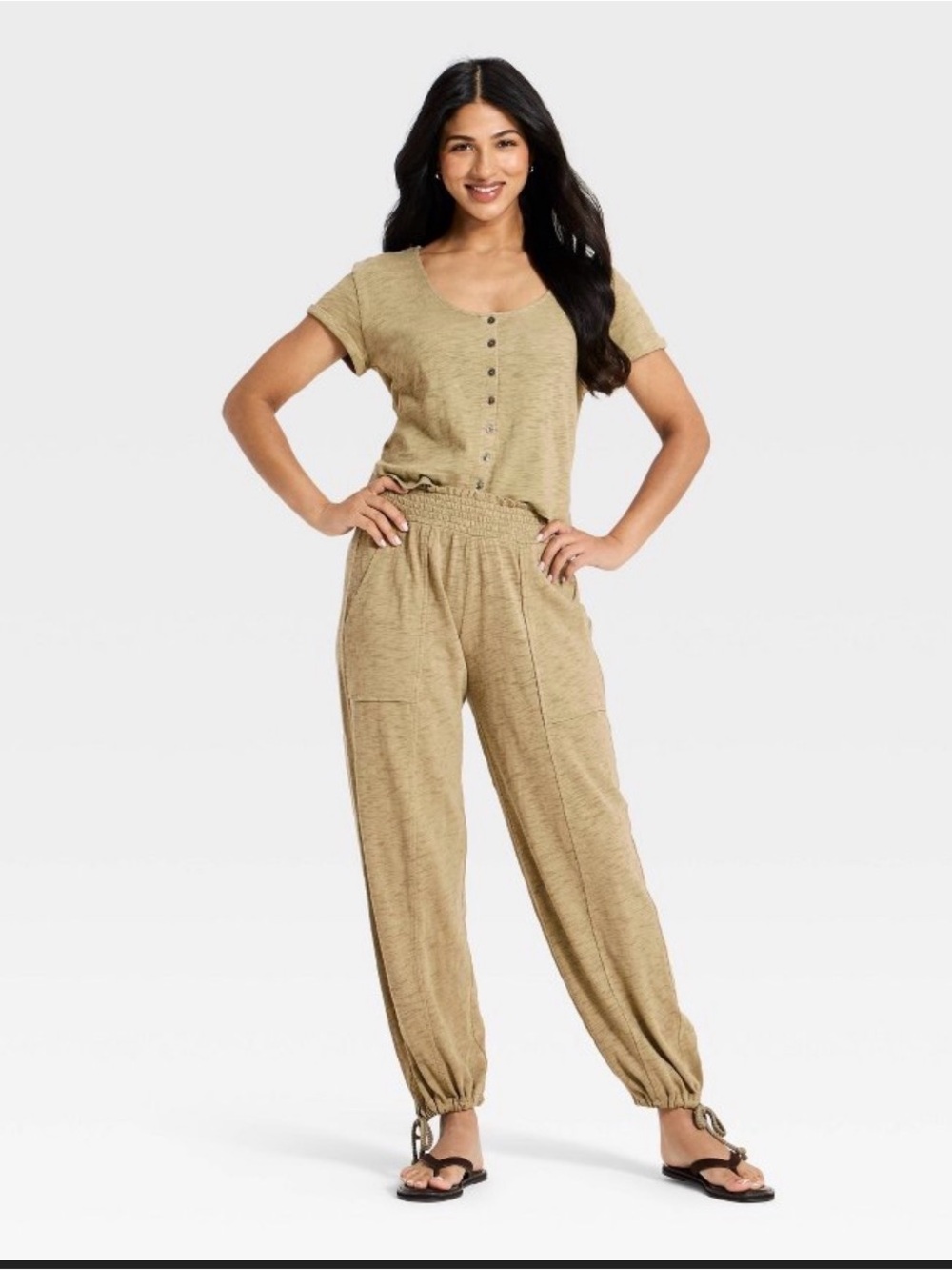 Universal Thread 2-piece set in Green